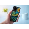 Kaitsev nutitelefoni ümbris iKins Samsung Galaxy S20 Ultra jaoks — täheöö must