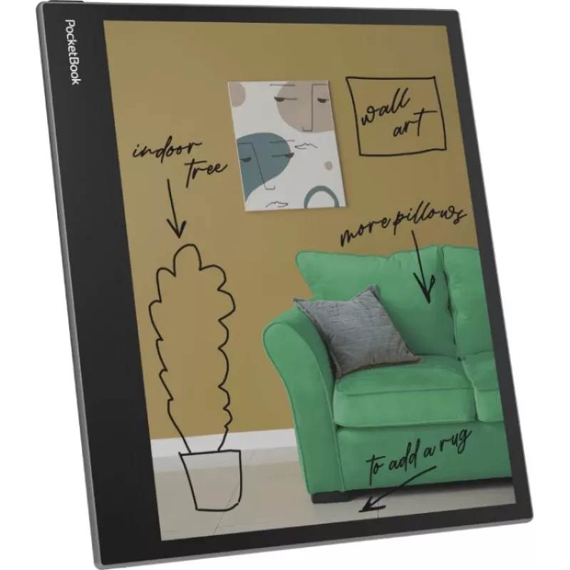 Pocketbook PB1042-M-WW-B Ekraan Hall