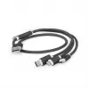 USB 2.0 kaabel Gembird CC-USB2-AM31-1M — USB A pistik, 1 m, must