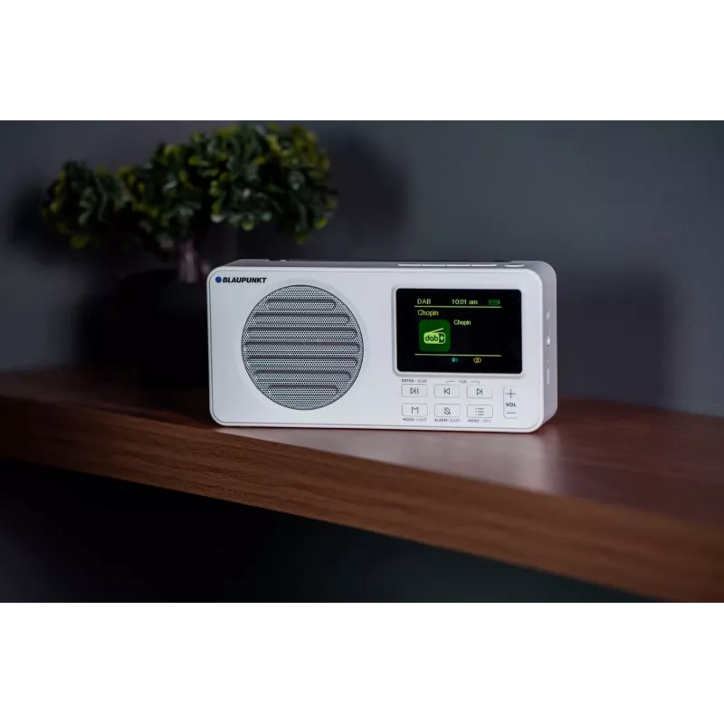 Blaupunkt DR6WH Kaasaskantav raadio Valge