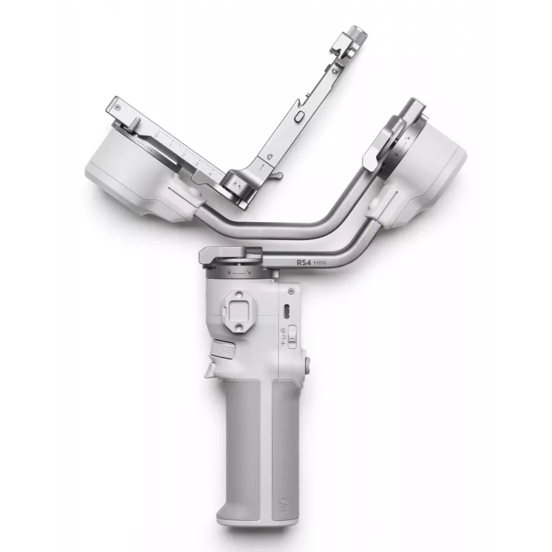 Gimbal stabilisaator DJI RS 4 MINI — 3-teljeline kompaktne kerge kaamera stabilisaator peeglita ja väikeste DSLR-kaamerate jaoks (mudel CP.RN.00000442.01)