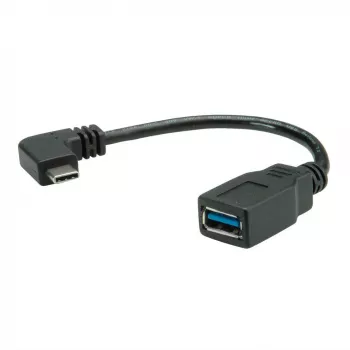 ROLINE 11.02.9031 USB-kaabel 0,15 m USB 3.2 Gen 1 (3.1 Gen 1) USB A USB C Must (11.02.9031)
