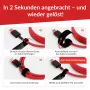 Takjakinnitusega kaablisidemed LTC ProBasic 50 tk komplekt