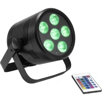 LED Par Light EUROLITE AKKU PAR 6 QCL aku Powered RGBW