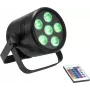 LED Par Light EUROLITE AKKU PAR 6 QCL aku Powered RGBW