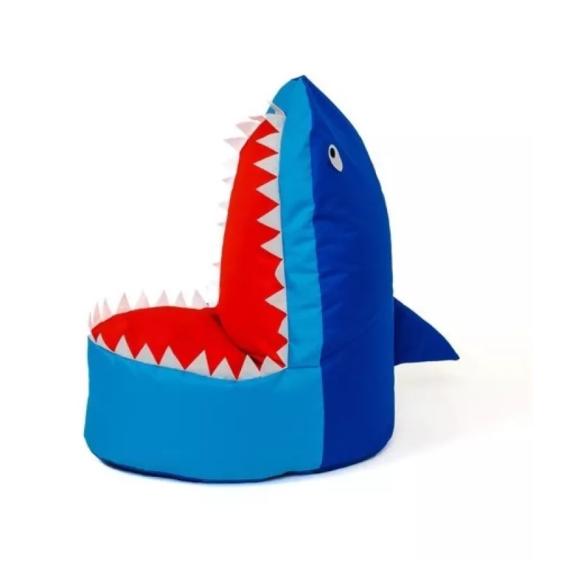 Sako sack pouffe Shark navy Sinine XXL 100 x 60 cm