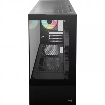 Micro/Mini-ITX arvutikorpus AEROCOOL Geh Viewport Mini-G-BK-v4 ARGB must