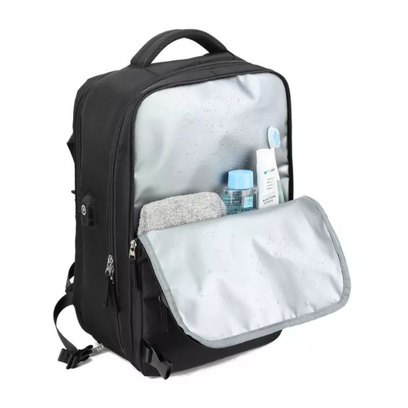 Seljakott NOVEEN CTB400 unisex 25 L, polüester, 40×25×20 cm, must