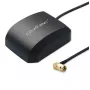 GPS/GLONASS antenn QOLTEC 28 dBi 50 W SMA täisnurkpistikuga