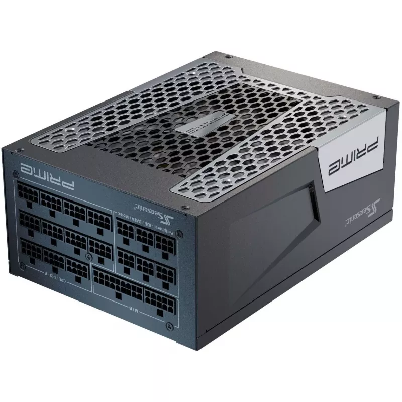 Seasonic Prime TX-1600, 80 PLUS Titanium toiteplokk, modulaarne, ATX 3.0, PCIe 5.0 - 1600 W