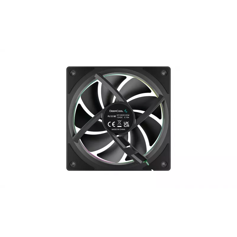 DeepCool FL12 SE 120mm ARGB korpusventilaator - must