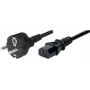 Toitekaabel Tecline 808011 Must 1.8 m