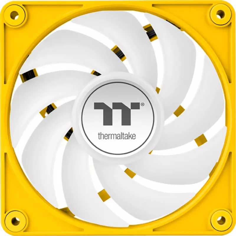 Thermaltake CT140 EX ARGB 140mm kollane 3-paki korpuse ventilaatorid
