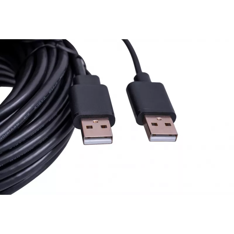 UNITEK Y-278 USB-kaabel USB 2.0 10 m 2 x USB A USB A Must