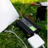 Auto võimsusmuundur roheline Cell INV22 — 1500 W, 12 V alalisvool 230 V vahelduvvooluks, 50 Hz, LED, aktiivne jahutus, must