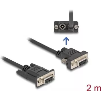Jadakaabel DeLOCK 87838 1,8 m DB9 isane DB9 isasele
