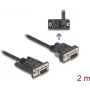 Jadakaabel DeLOCK 87838 1,8 m DB9 isane DB9 isasele