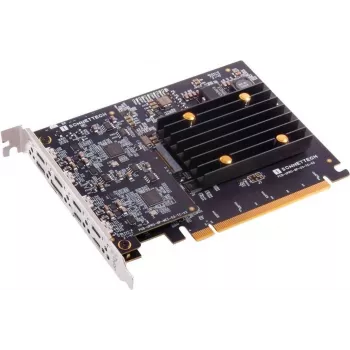 Sisemine USB 3.2 Gen 2 adapter Sonnet USB3C-8PM-E PCIe madalaprofiililine Must