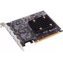 Sisemine USB 3.2 Gen 2 adapter Sonnet USB3C-8PM-E PCIe madalaprofiililine Must