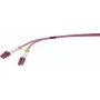 Renkforce RF-4738838 Fiiberoptiline LWL-ühenduskaabel [1x LC-pistik - 1x LC-pistik] 50/125 µ Multimode OM4 2,00 m (RF-4738838)