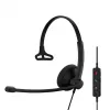 Peakomplekt EPOS IMPACT 100 MS Mono USB-C+A juhtmega kerge 51g