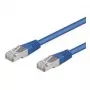 Wentronic Goobay CAT 5e paigalduskaabel, SF/UTP, sinine, 5 m - CCA vase segu (68057)