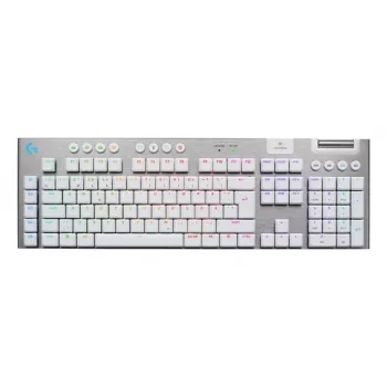 Logitech G915 X LIGHTSPEED juhtmeta mehaaniline klaviatuur – valge
