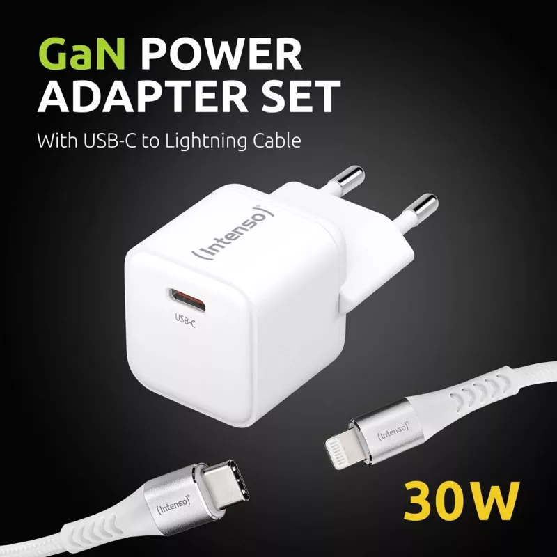 Mobiilseadme laadija Intenso 7803052 universaalne vahelduvvoolu kiirlaadimine 20 V