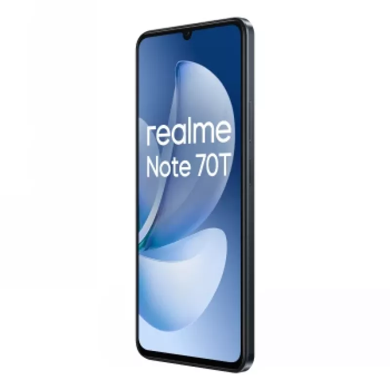 Nutitelefon realme Note 70T 6,74 tolli 128 GB Must