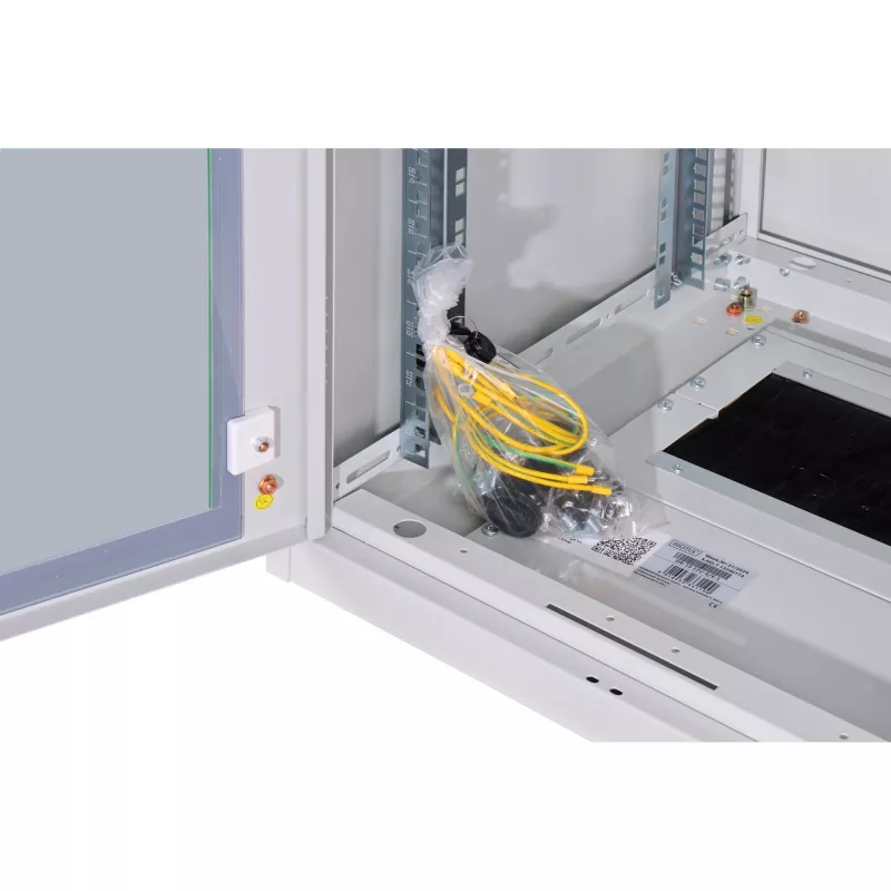 DIGITUS Professional Unique DN-19 22U-6/6-1 - kapp - helehall, RAL 7035 - 22U - 48,3 cm (19) (DN-19 22U-6/6-1)