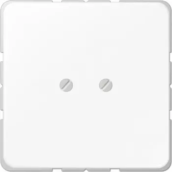 Seinakate JUNG CD 561 B WW, valge duroplast, ühekordne, ühildub JUNGi raamidega