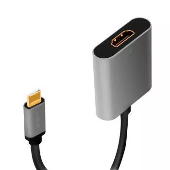 LogiLink CUA0103 USB 3.2 Gen1 USB-C to HDMI-A kaabel 0,15 m must hall