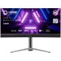 LORGAR 34MP1, UWQHD MiniLED mängumonitor Pro, 34'' (3440*1440) VA kumer monitor, must/piimhall