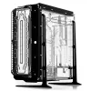 Front distribution plate for custom PC watercooling, Singularity Spectre 2.0 Elite – front panel reservoir/flow mount (SC-SPECTRE-ELITE-FRONT-BK)