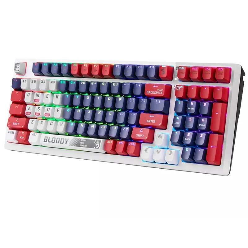 Mängurihiir A4Tech Bloody S98 USB Sports Navy BLMS Red Plus lülititega