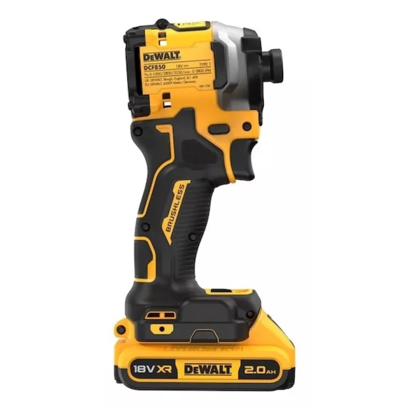 18v löökkruvikeeraja 3 käiku; 208nm; kohver; 2x2ah