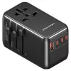 Laadija Vention FJGB0 100W GaN, 3× USB-C ja 1× USB-A, must