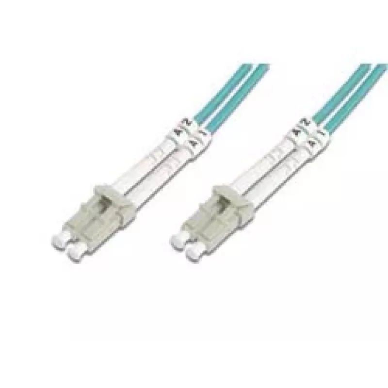Fiiberoptiline patch-juhe Multimode OM3 LC/LC 15m Digitus