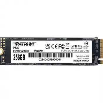 SSD Drive Patriot P320 256GB M.2 2280 PCIe 3.0 x4 NVMe