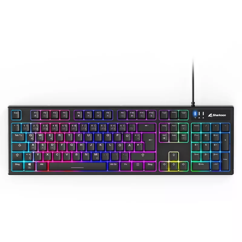 Mänguklaviatuuri ja hiire komplekt Sharkoon SKILLER SGB15 Combo DE saksa paigutusega