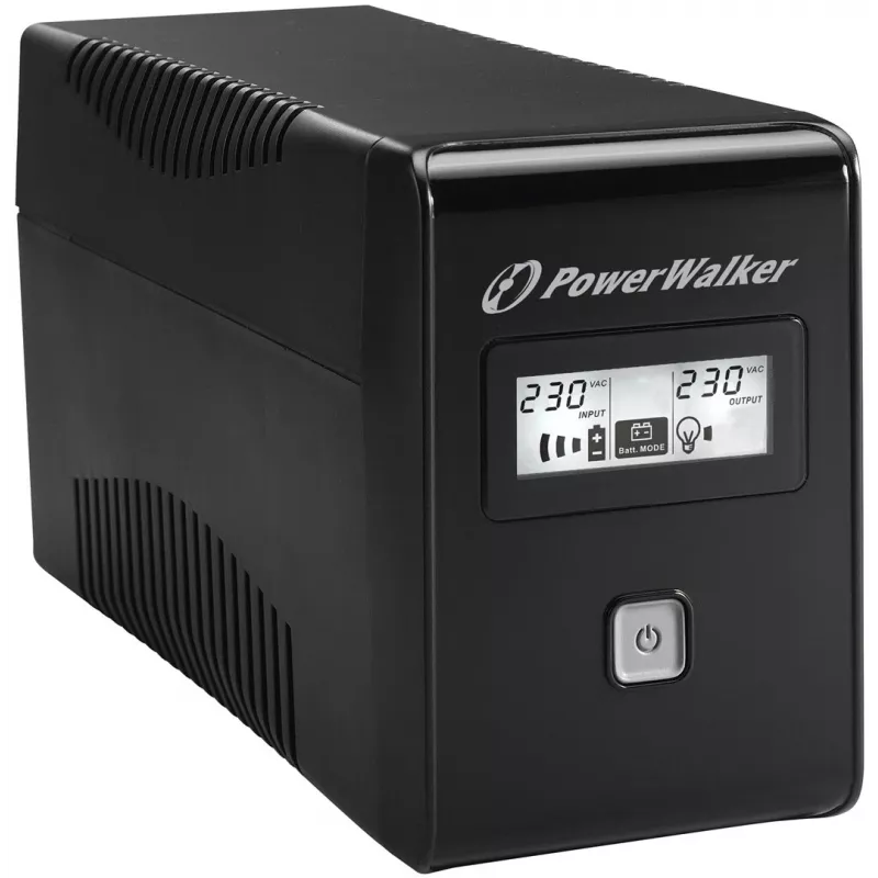 PowerWalker VI 850 LCD katkematu toiteallikas (UPS) Line-Interactive 0,85 kVA 480 W