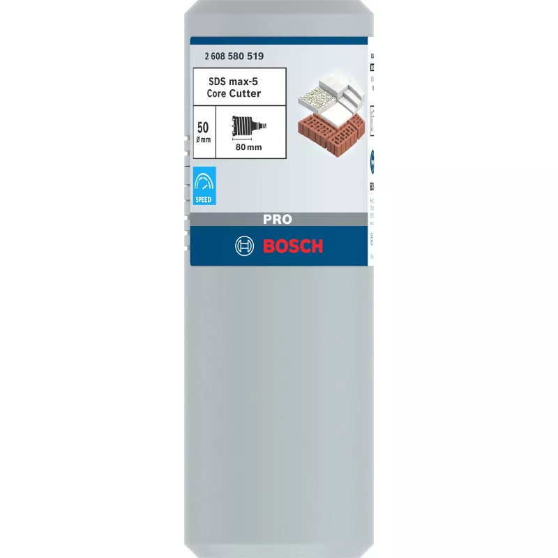 Puuriotsakute komplekt Bosch max 9 50 mm, 2 tk (mudel 2608580519)