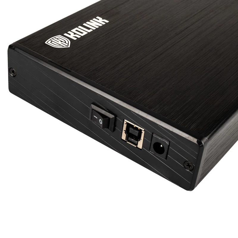 Väline 3,5-tolline kõvakettakorpus Kolink HDSU3U3 USB 3.0 — must