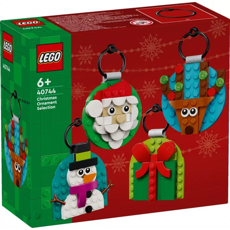 Bricks Iconic 40744 Jõulukaunistuste komplekt
