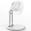 Aluminum alloy induction stand SAW-300 hõbedane Apple Watchile