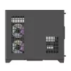Darflash FT418 arvutikorpus + 6 aRGB ventilaatorit (must)