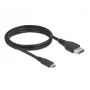 USB USB-C to DisplayPorti kaabel DeLOCK 86040 8K 60 Hz 1.5 m