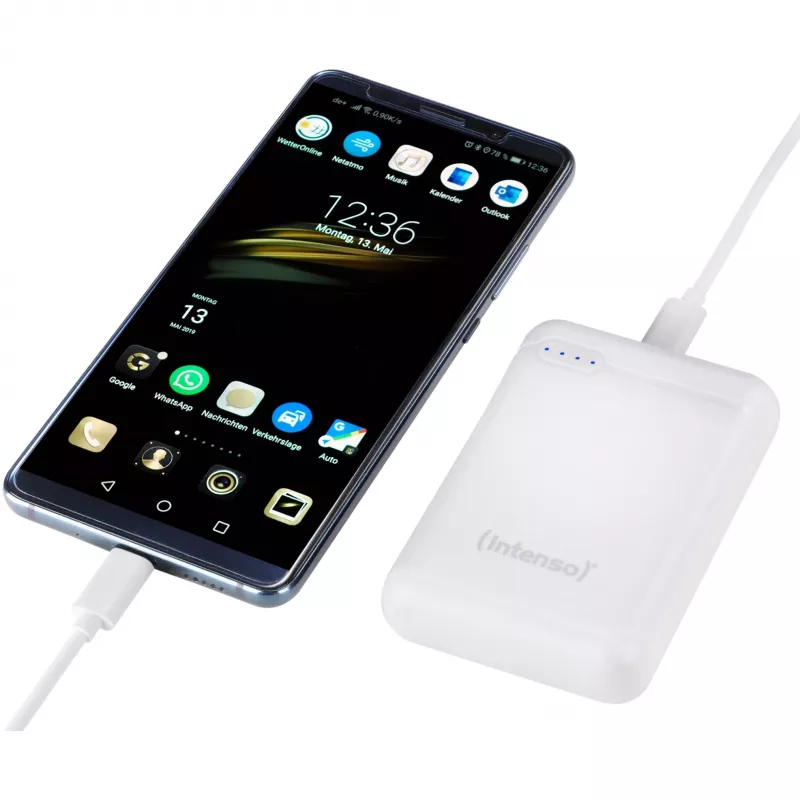 Power Bank USB 10000MAH/Valge XS10000 Intenso