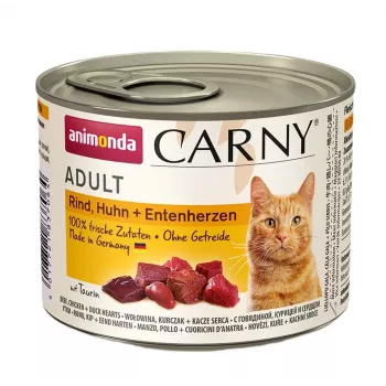 Märg kassitoit animonda ANIMONDA Carny 200 g — veiseliha, teraviljavaba, gluteenivaba