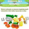 Popular Playthings Magnetilised Loomade Sega või Sobita Mitmevärviline
